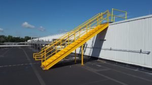 safe rooftop walkway products-stairs