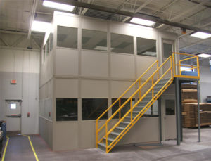 Steel Building Accessories, Observation Mezzanine